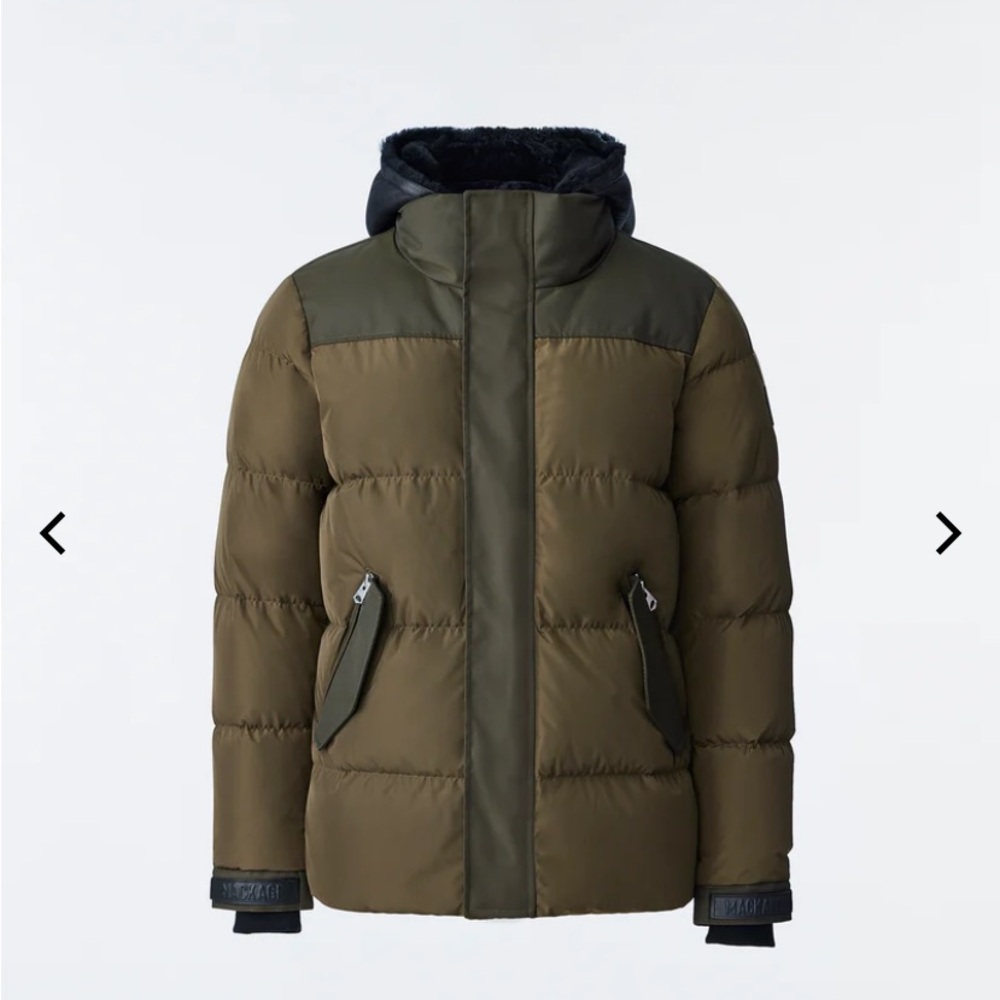 Mackage Riley jacket with shearling